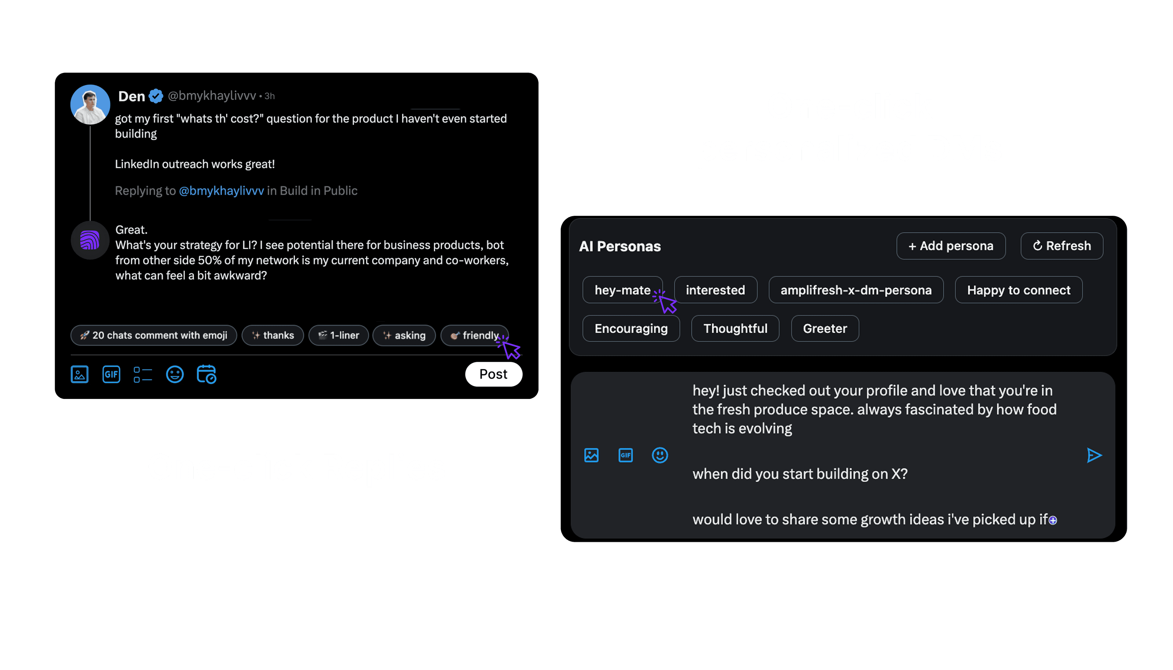 Amplifresh Product Screenshots